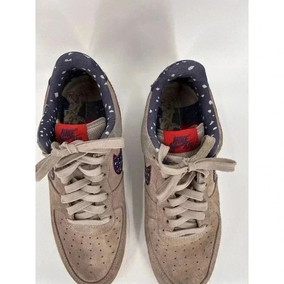Nike Air Force 1 Low A Moon Landing Grey Particle Indigo Blue Shoes Size 8 main image 10